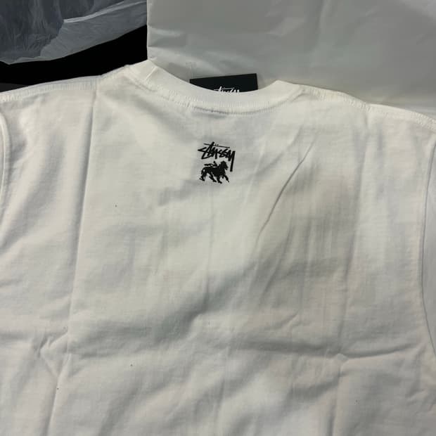 스투시 아카이브 라이언 자메이카 티셔츠 M