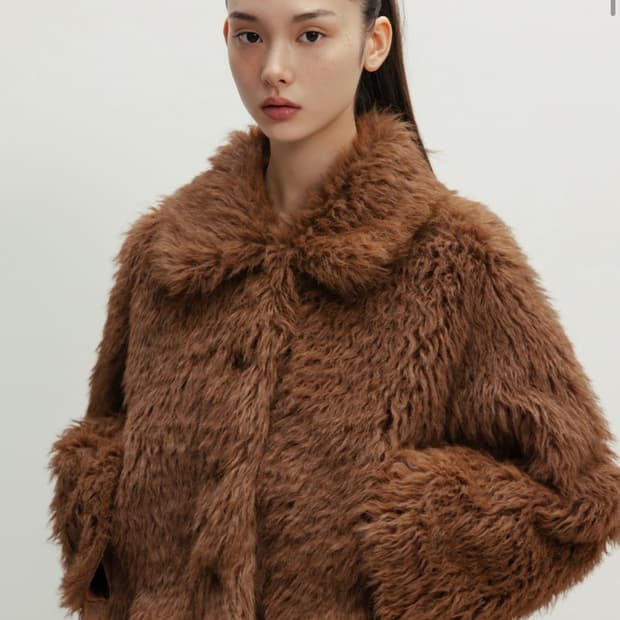 더티스 퍼 자켓 새상품