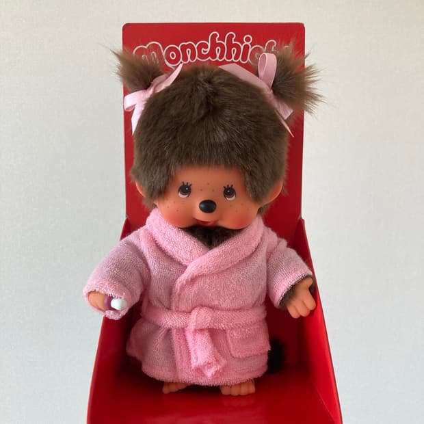 일본 목욕 가운 몬치치 인형