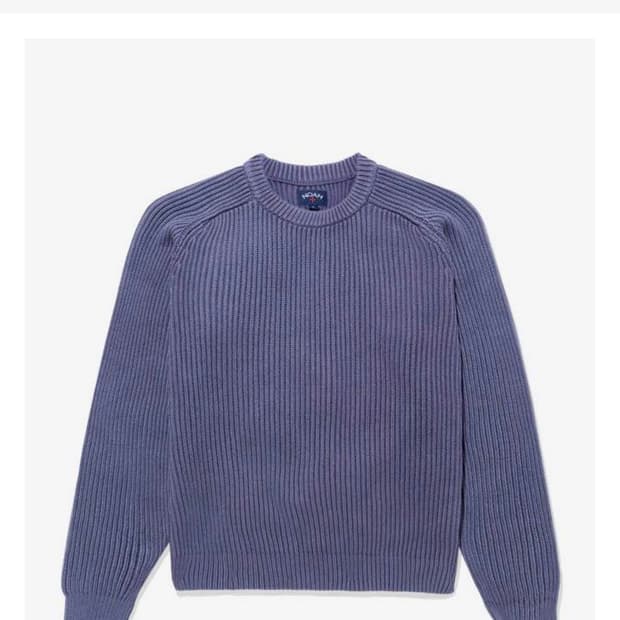 새상품) 노아 셰이커 스웨터 플럼 S