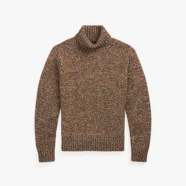 RRL 말드 터틀넥 스웨터