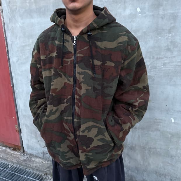 00s 올드 스투시 카모자켓