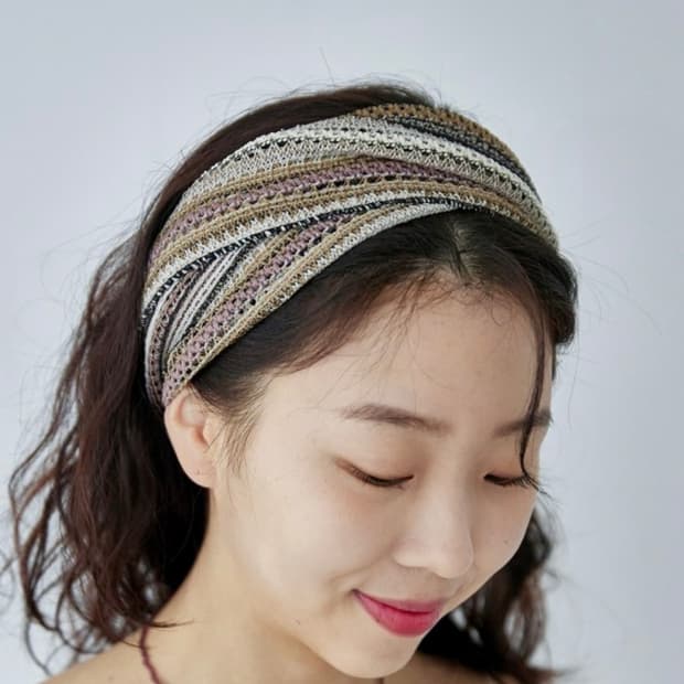 맑음복 히피 헤어밴드