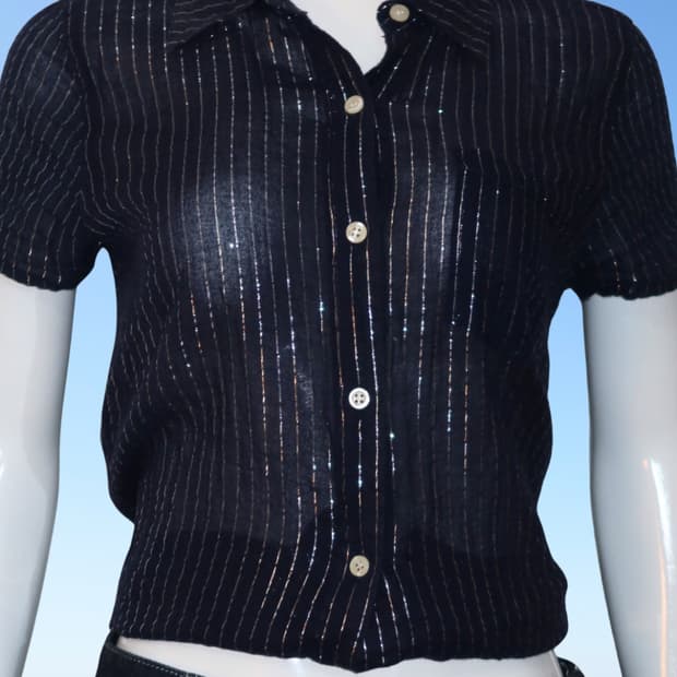 Silver Trace Blouse