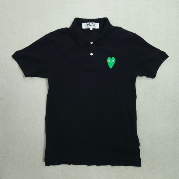 꼼데가르송 그린 와펜 카라티 M 국문택