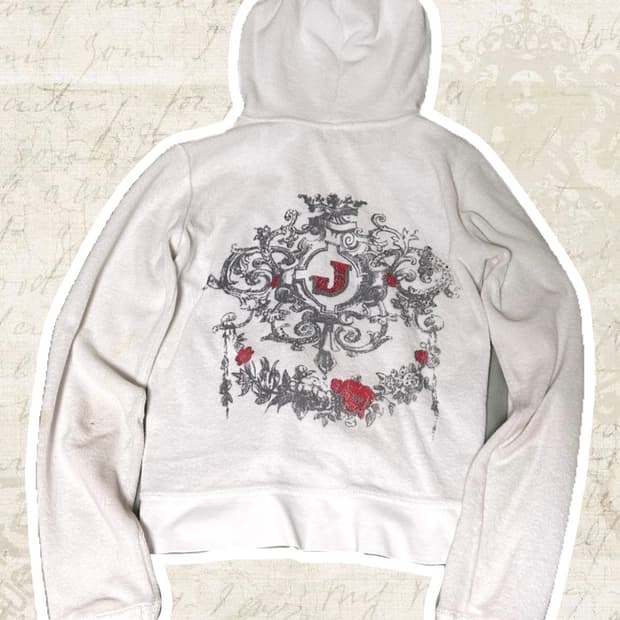 쥬시꾸뛰르 큐빅 벨루어 테리 집업 후디