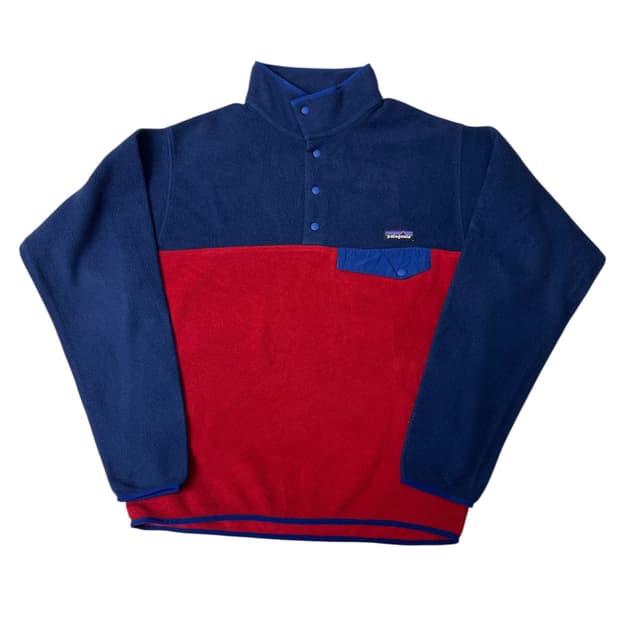 파타고니아 신칠라 레드/네이비 M