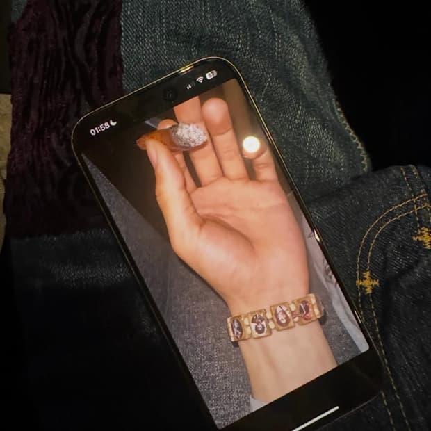 (Beige) bazo 1199 forever 27 club 바조 팔찌