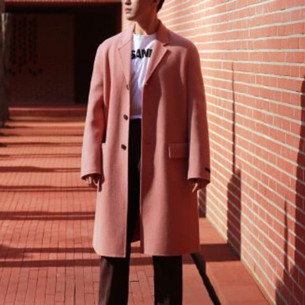 (Unisex) 캐시미어 핸드메이드 코트