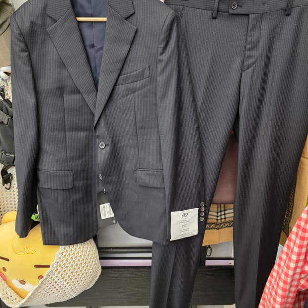 새상품)지오송지오 슬렌더 핏 정장 셋업 95