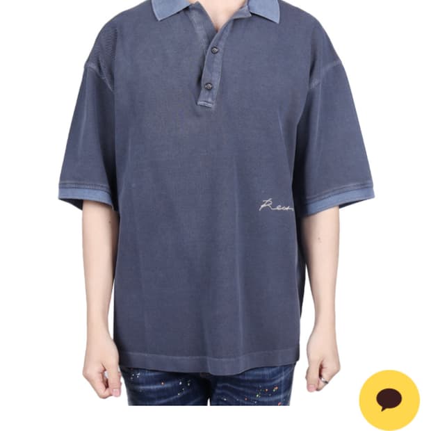 렉토 피그먼트 폴로 티셔츠 M