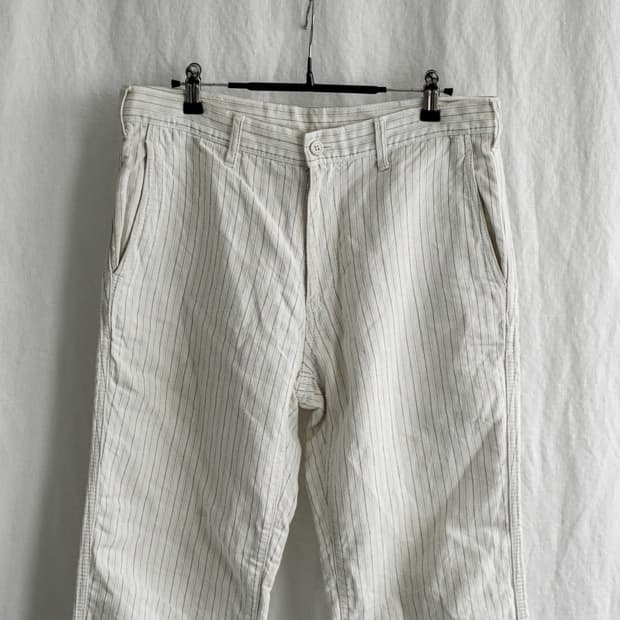 빈티지 00‘s 꼼데가르송 옴므 핀 스트라이프 팬츠 / L