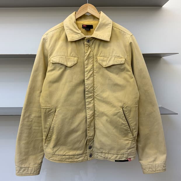 디젤 퀼티드 라인 워크 자켓