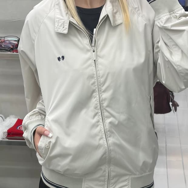 맥그리거 00s 오리지널 래글런 드리즐러 아이보리 자켓