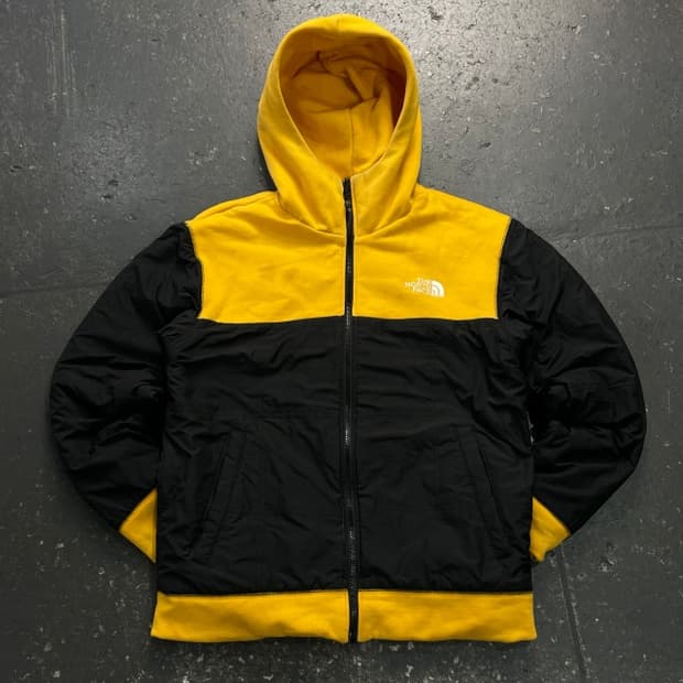 100 노스페이스 화이트라벨 리버시블 후드 자켓 