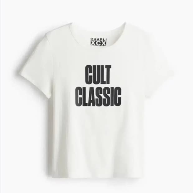 Charli xcx cult classic 반팔 자라 h&m brat