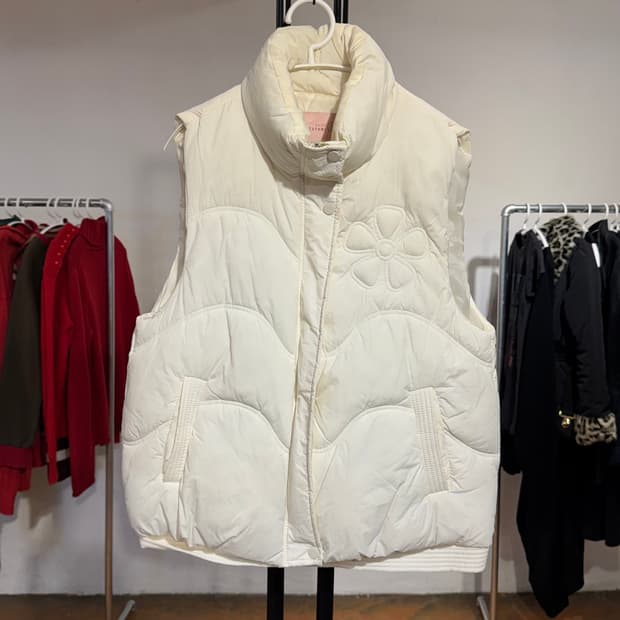 플라워 포인트 패딩 베스트 / 여성 55 추천