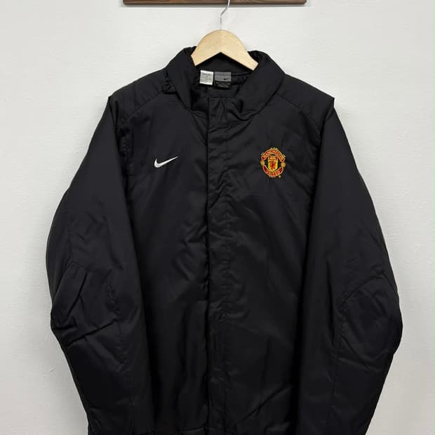 [100] 나이키 맨체스터 유나이티드 2002s 누빔 레트로 자켓 트레이