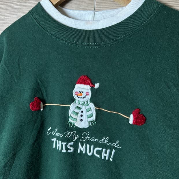 90’s USA 크리스마스 맨투맨 