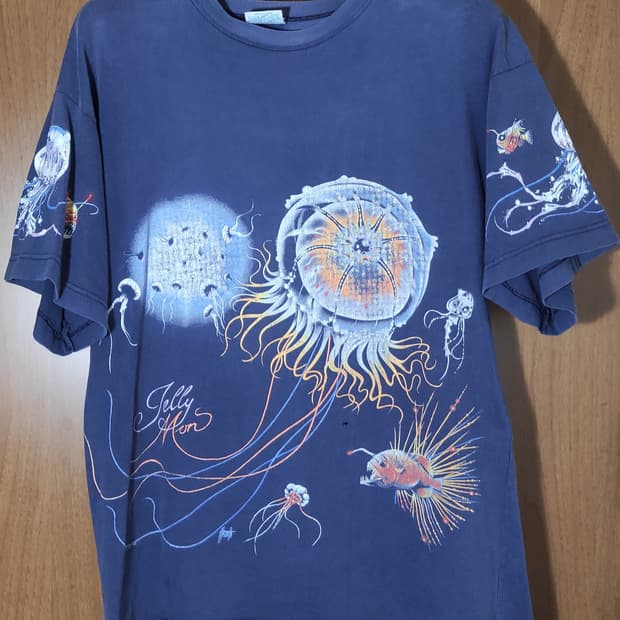 90s 해파리 티셔츠 105