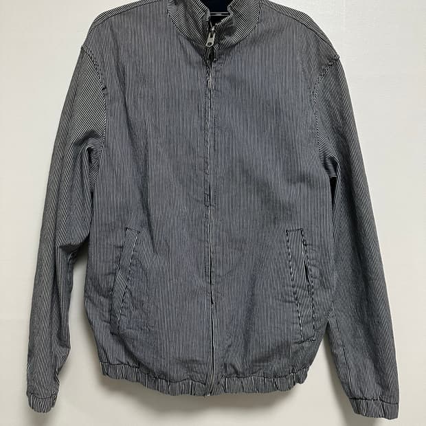 ZARA 스트라이프 집업 자켓