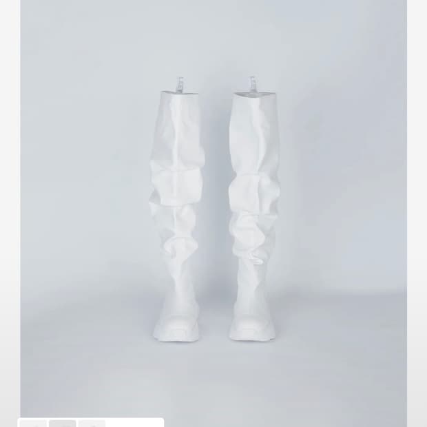 LEEY 와이이이엘 leey 부츠 PLATFORM HIGH BOOTS