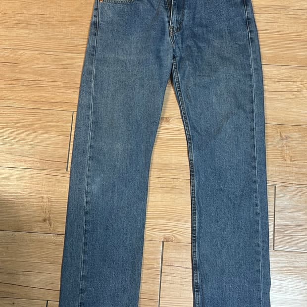 리바이스 505 청바지 W32 L34