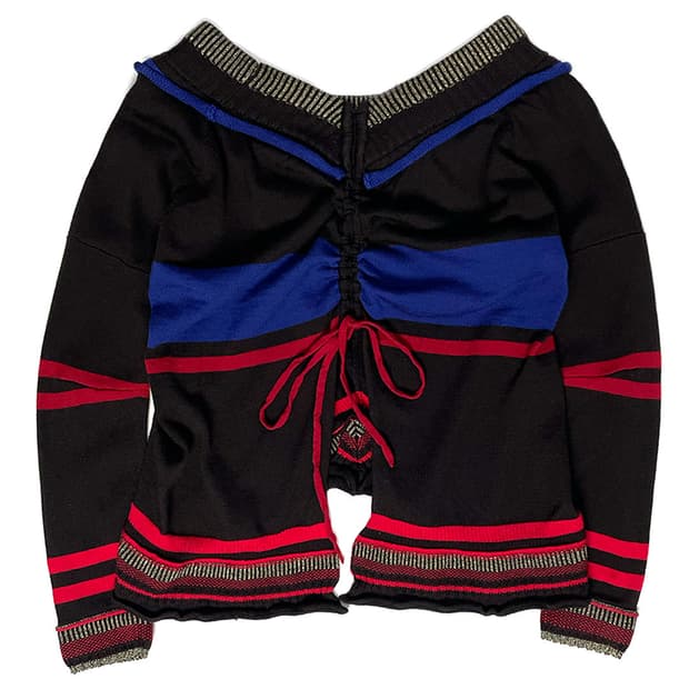 Marithe Francois Girbaud 셔링 니트 새상품