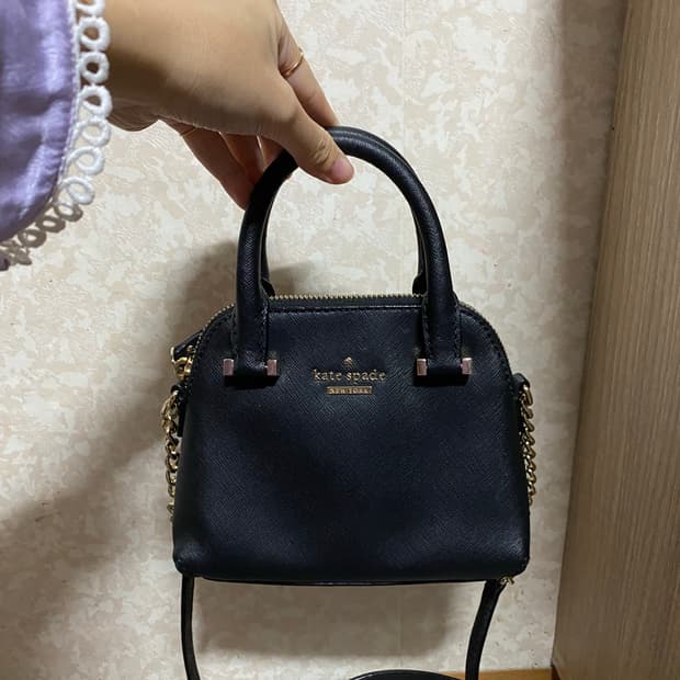 케이트 스페이드 블랙 미니 크로스백