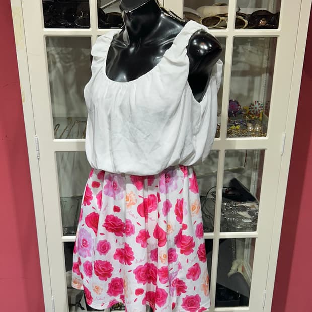 MA*RS dress 마즈 플라워 패턴 나시 원피스