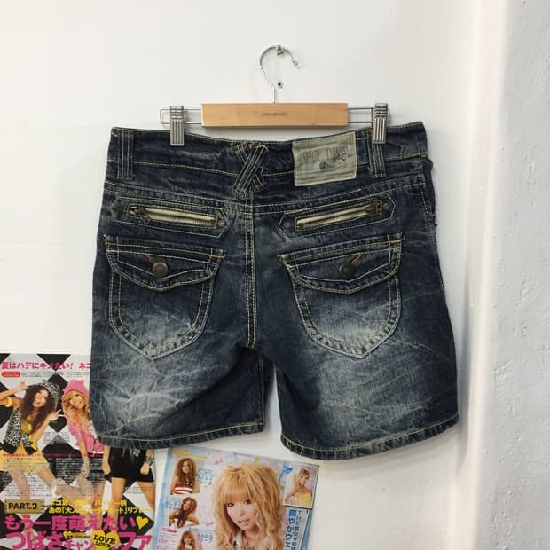 빈티지 3부 데님
