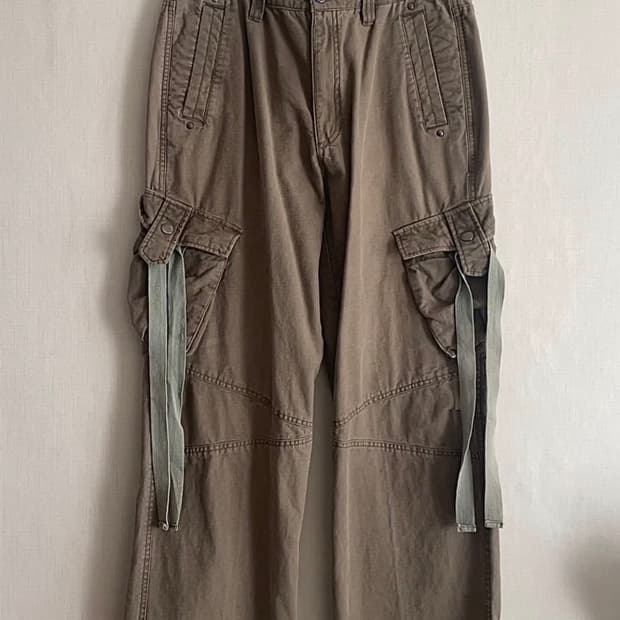 스트랩 카고 팬츠