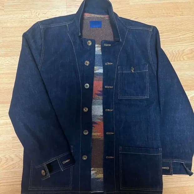 에뛰드 데님 자켓 