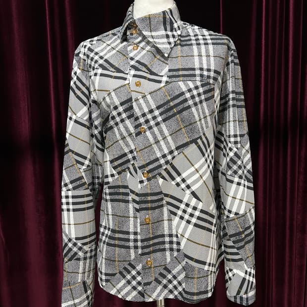 VIVIENNE WESTWOOD MAN nova check shirt