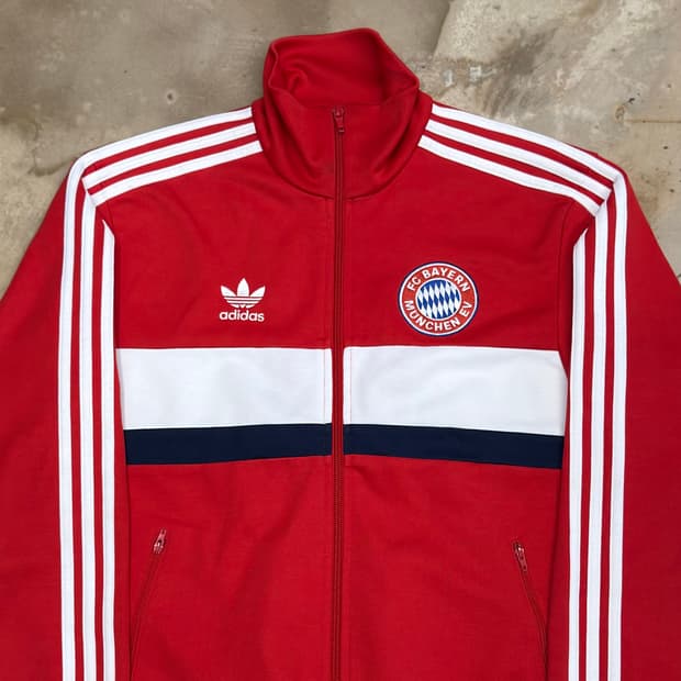 95 아디다스 바이에른 뮌헨 레드 트랙탑