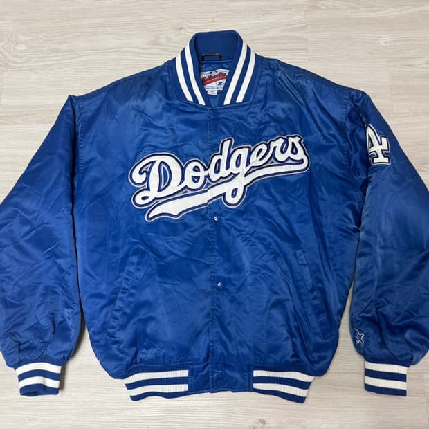 [M] 스타터 90s 빈티지 MLB LA 다저스 스타디움 자켓