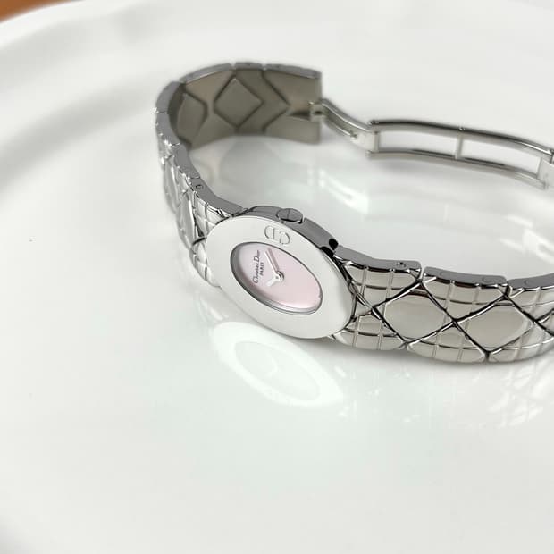 [FULL SET] DIOR round symbol pink shell