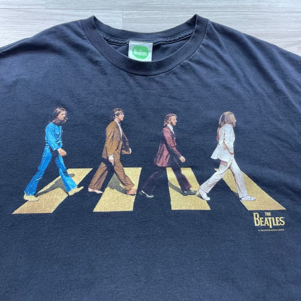 비틀즈 애비로드 빈티지 밴드 티셔츠 beatles