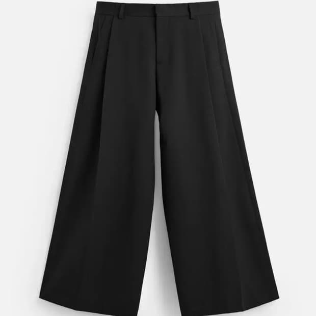 [32]자라 플레어 와이드 팬츠