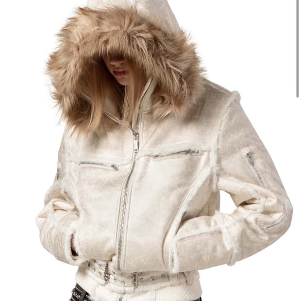 레이서 sheepskin jacket