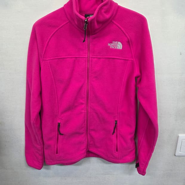 노스페이스 여성 플리스 집업자켓 m 딥핑크