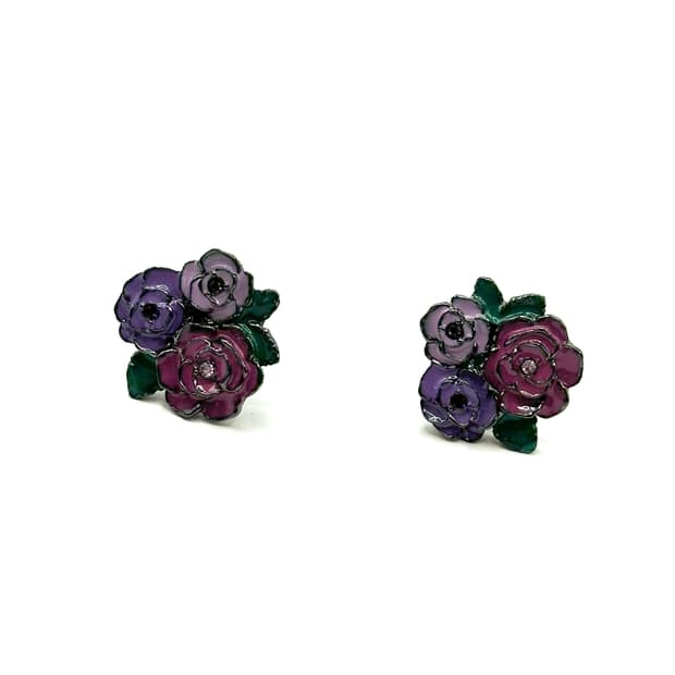 Annasui rose ear clip