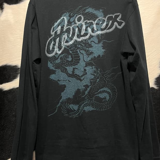 아비렉스 프린팅 맨투맨