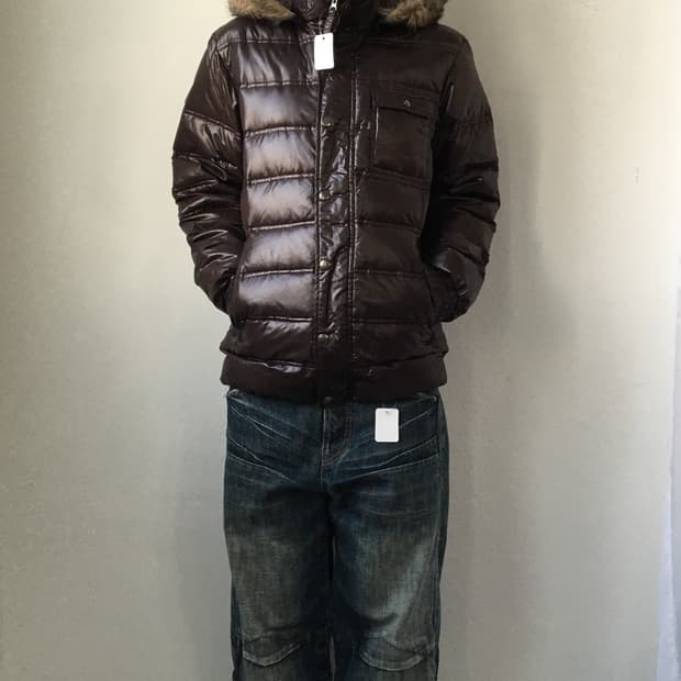 Adidas fake fur hood jumper