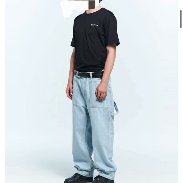 MPa PAINTER DENIM PANTS (STEEL BLUE)