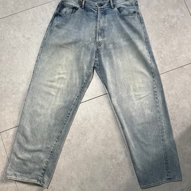 22aw 코모리 블리치 데님 2size