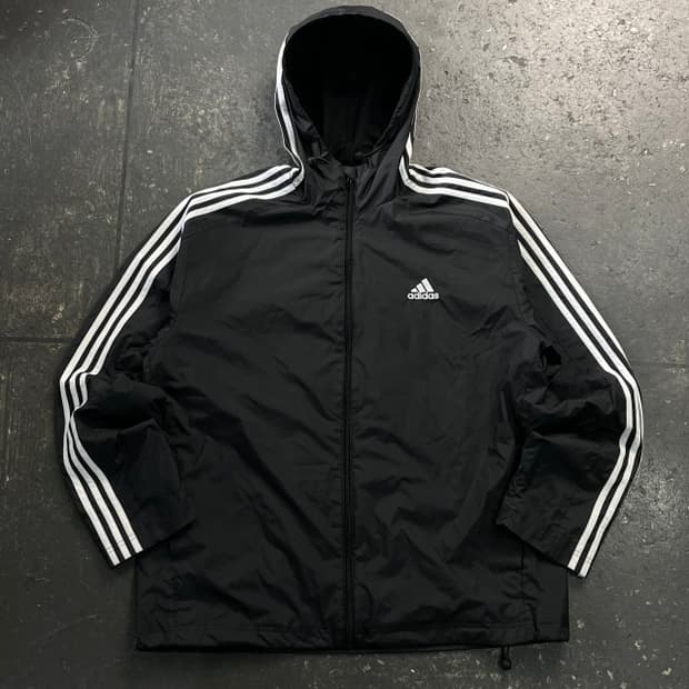 105 아디다스 삼선 바람막이 