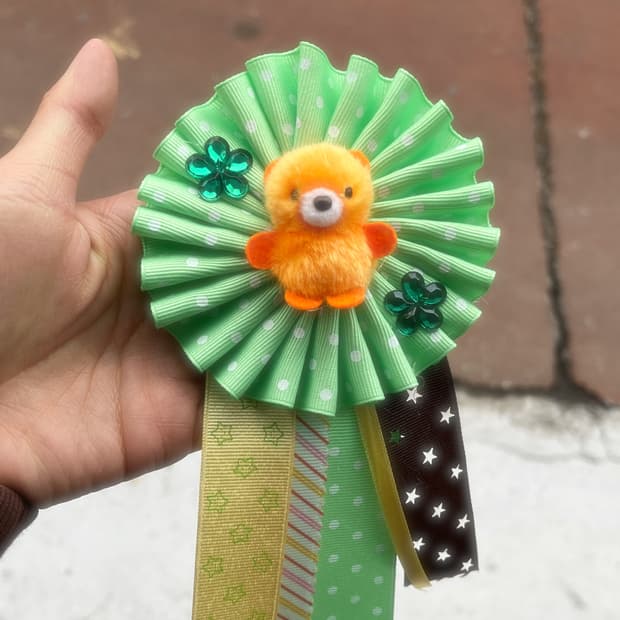 오렌지 곰돌이 로제트 🍊