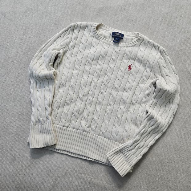 M 폴로랄프로렌 키즈 케이블 니트 0408Y