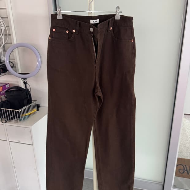 Label 아카이브 브라운 데님 4